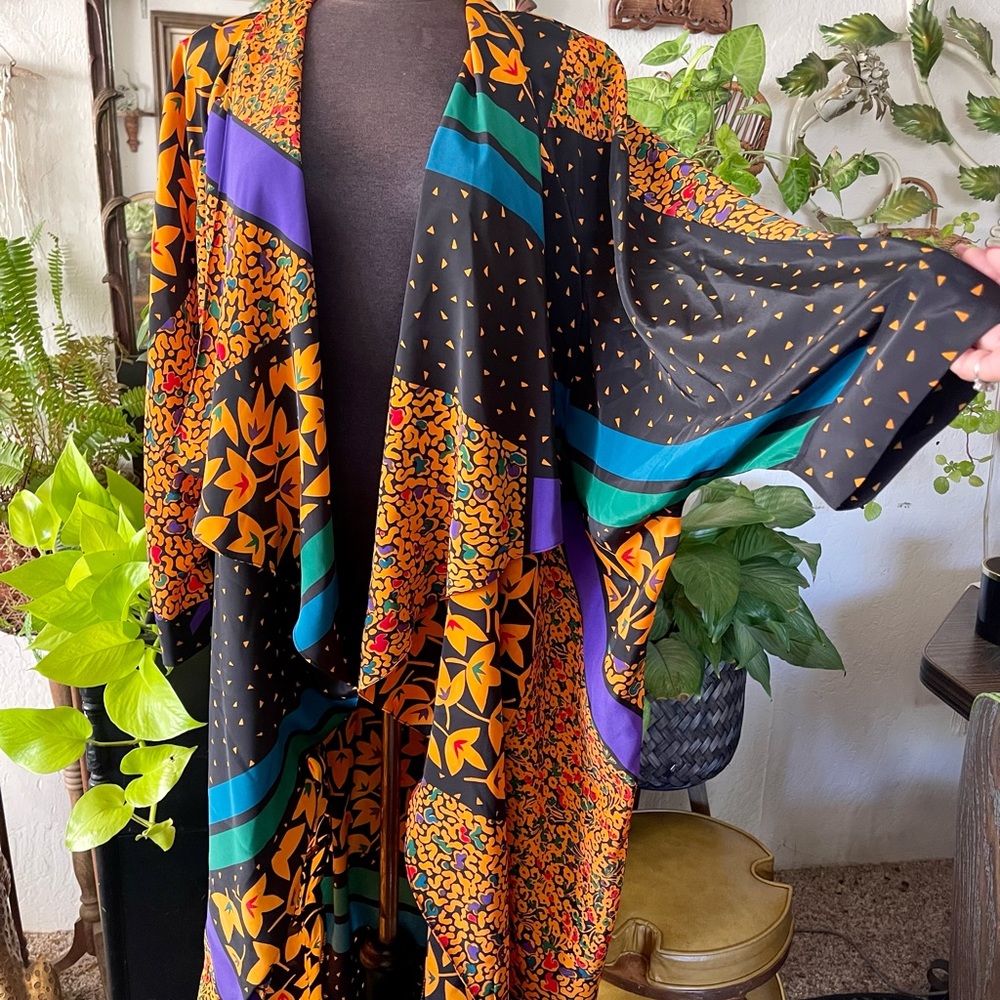 Vintage 90’s Kimono Style Duster